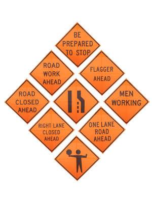 Where to find CONSTRUCTION SIGNS in Salina
